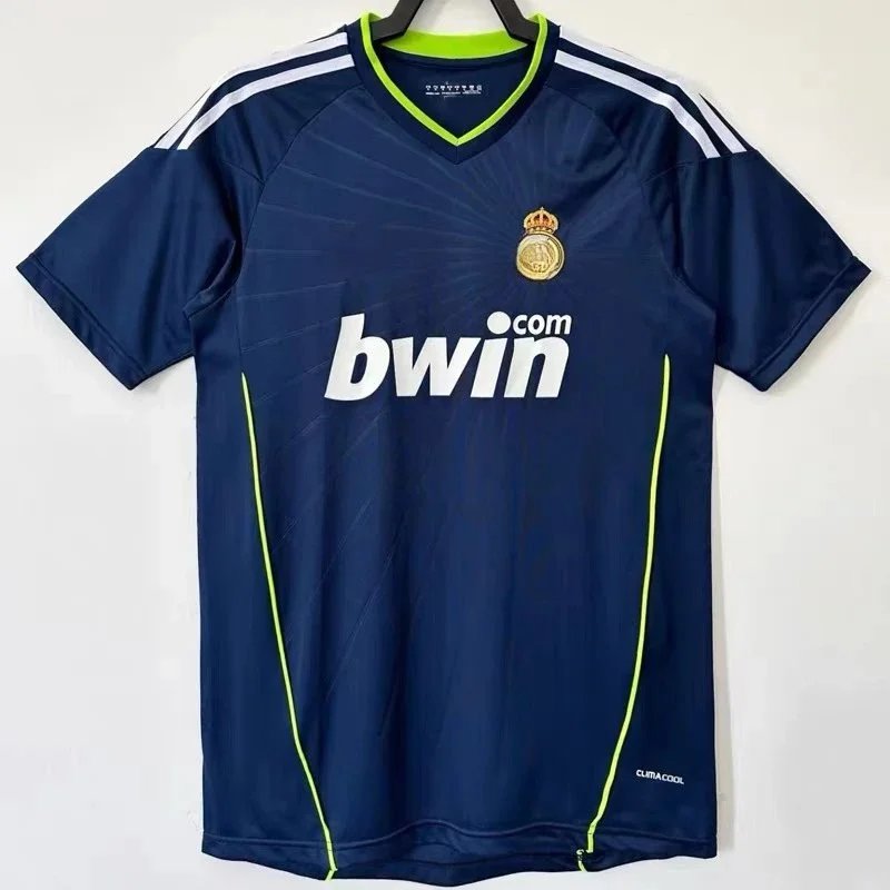 Real Madrid Football Jerseys Retro — 10-11 away.