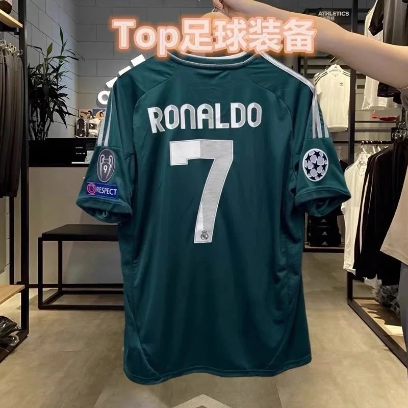Real Madrid Football Jerseys Retro — 12-13 No. 7, Erke Printing