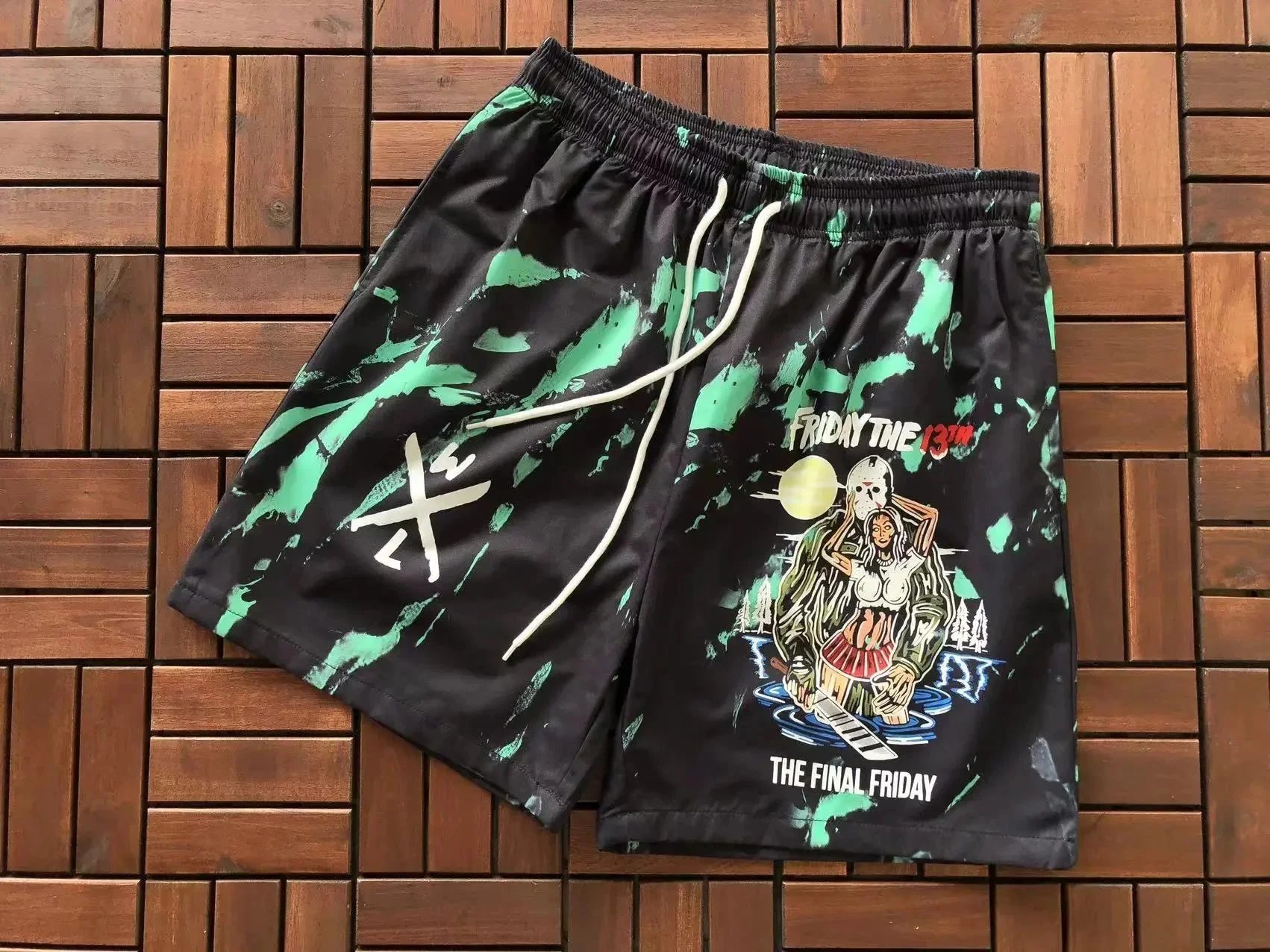 Stüssy Shorts Graphic and camouflage — 22