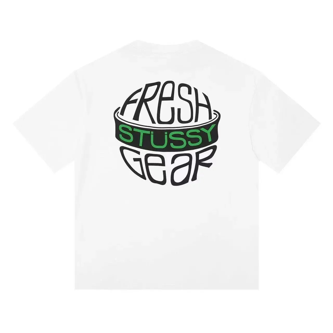 Stüssy T-Shirts Graphic Print Crew-Neck T-Shirt image 3