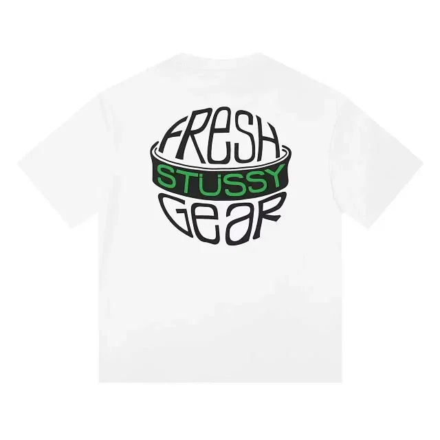 Stüssy T-Shirts Graphic Print Crew-Neck T-Shirt product detail image 3