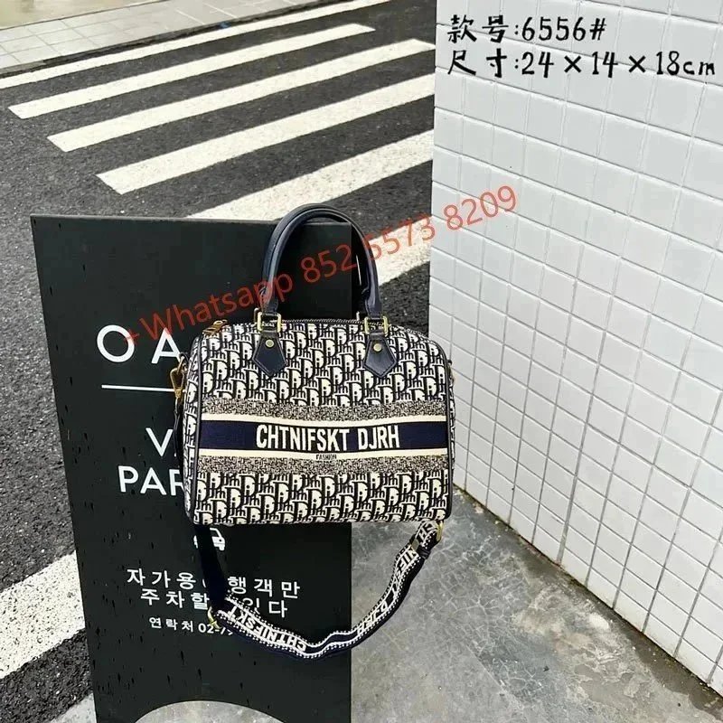 Unbranded Crossbody Bags Monogram Print Bag — 6556