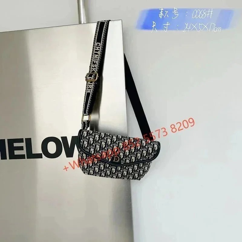 Unbranded Crossbody Bags Monogram Print Bag — 0068