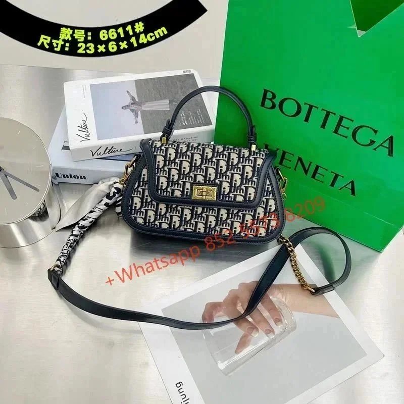 Unbranded Crossbody Bags Monogram Print Bag — 6611