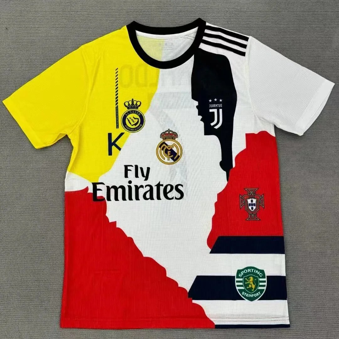 Unbranded Football Jerseys Club Crest Collage Graphic Jersey — 3