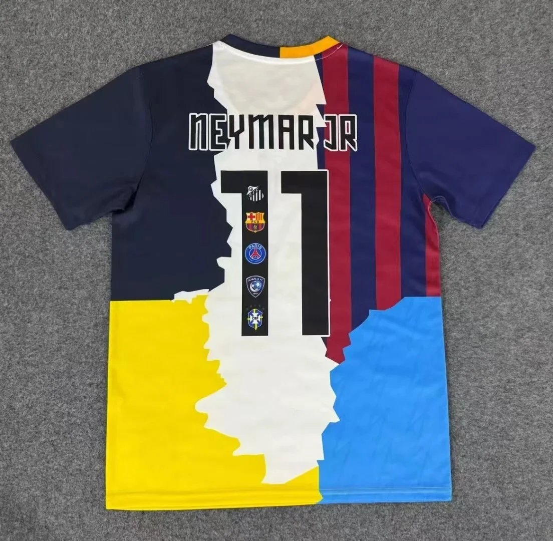 Unbranded Football Jerseys Club Crest Collage Graphic Jersey — 11