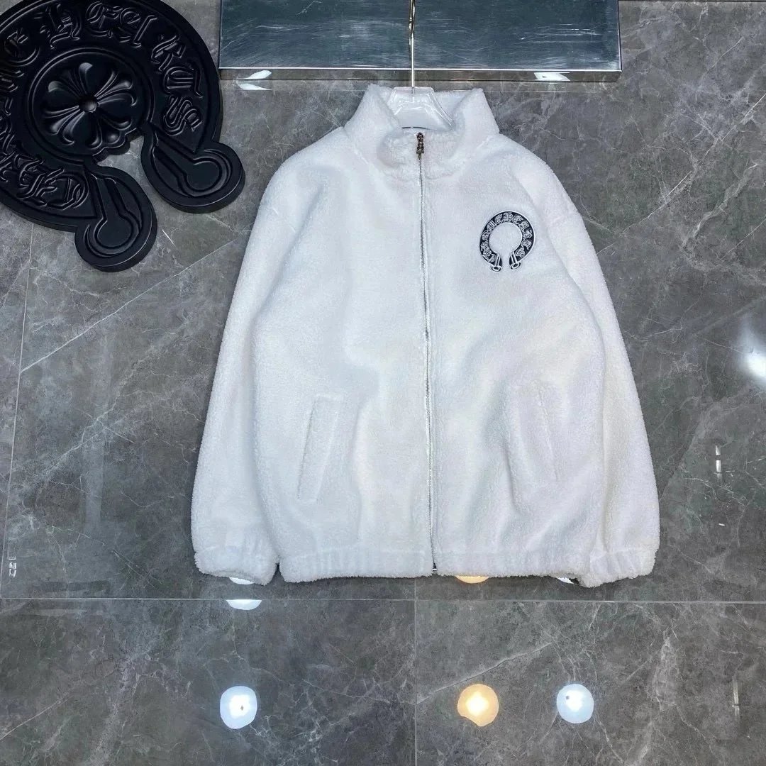 Chrome Hearts Hoodies & Sweatshirts Horseshoe Logo Graphic — 05*Top quality