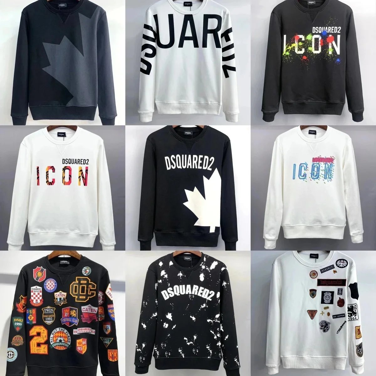 DSQUARED2 Icon Sweatshirts [40 styles]