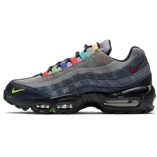95 cushion gradient black rainbow