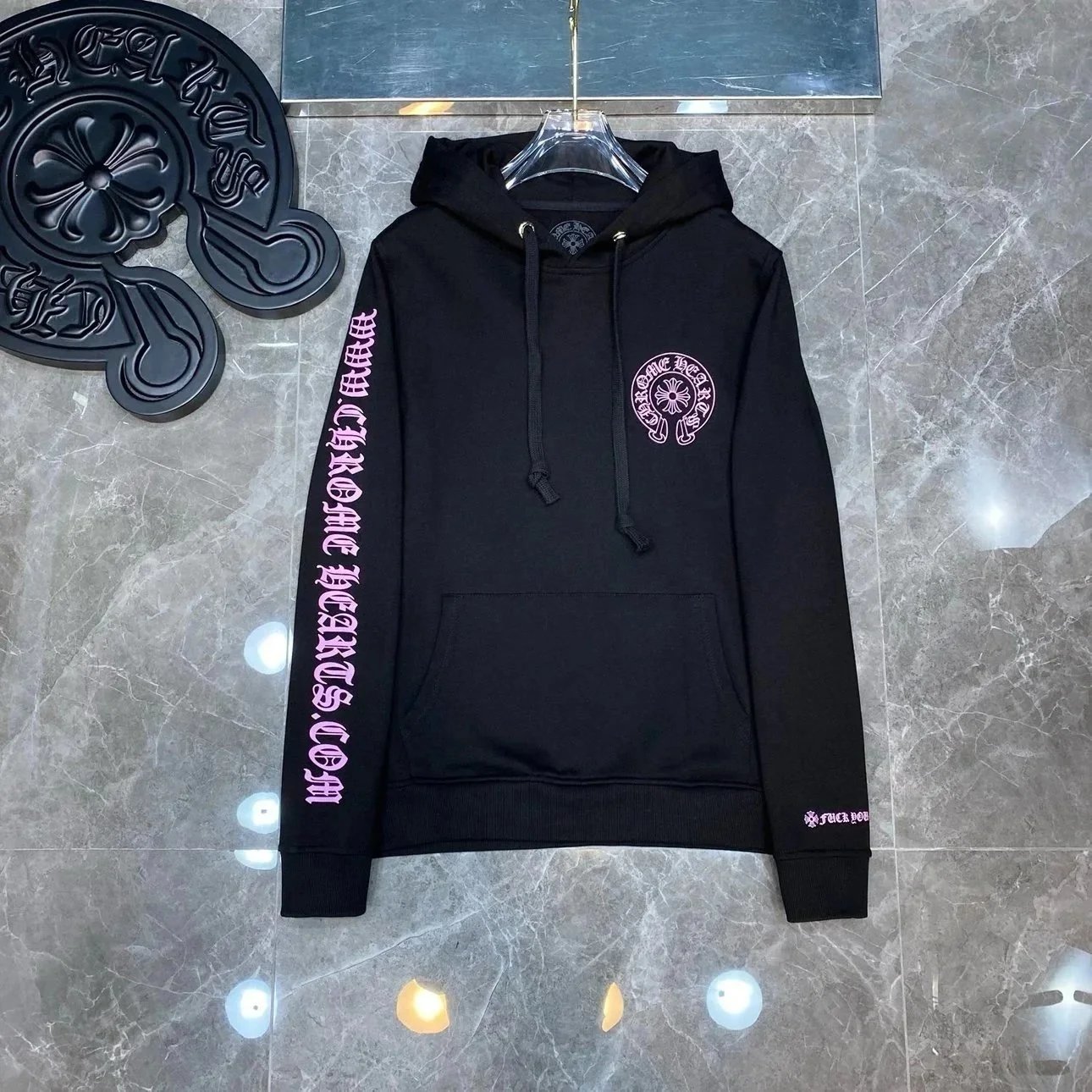 Chrome Hearts Hoodies & Sweatshirts Horseshoe Logo Graphic image 6