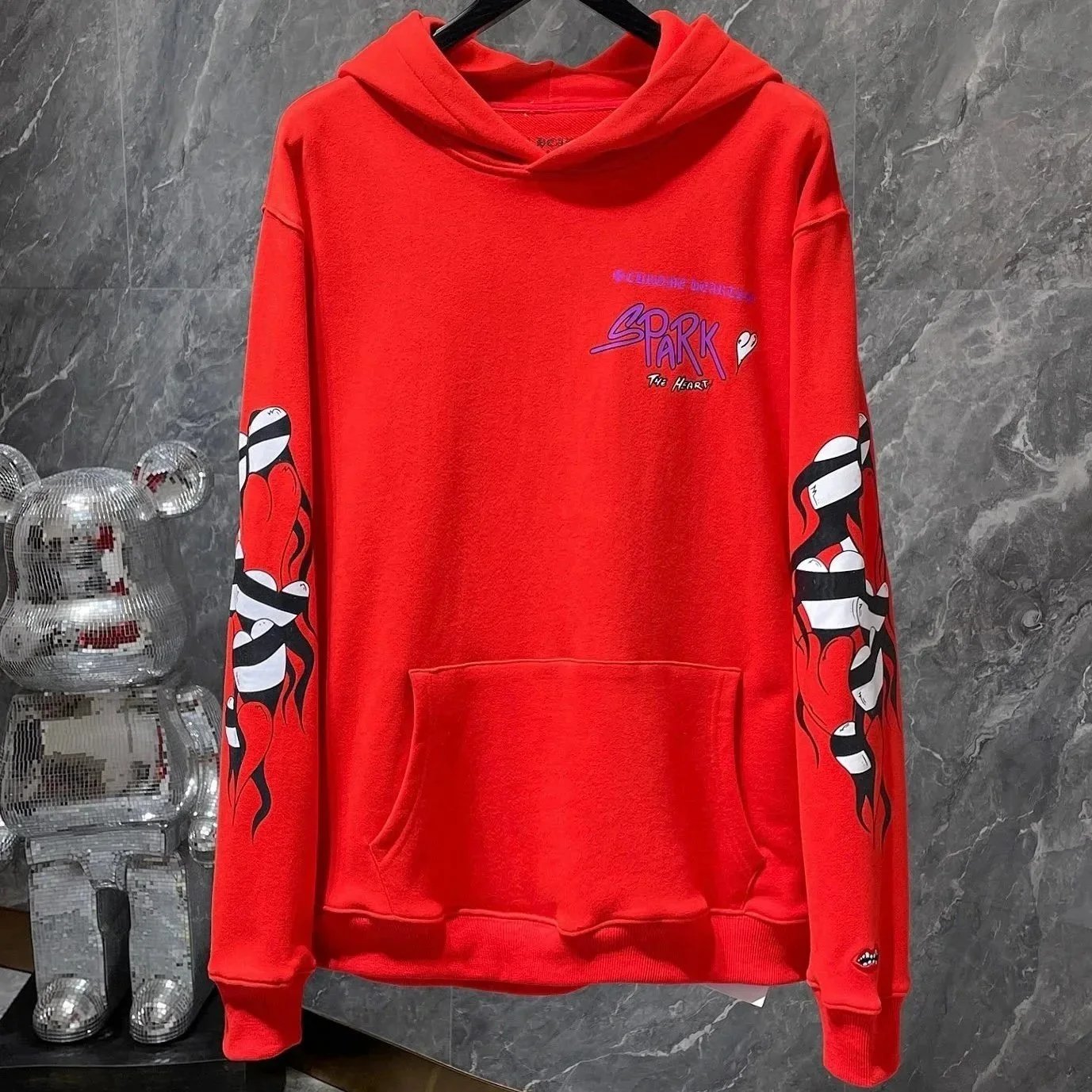 Chrome Hearts Hoodies & Sweatshirts Horseshoe Logo Graphic — 14*Top quality