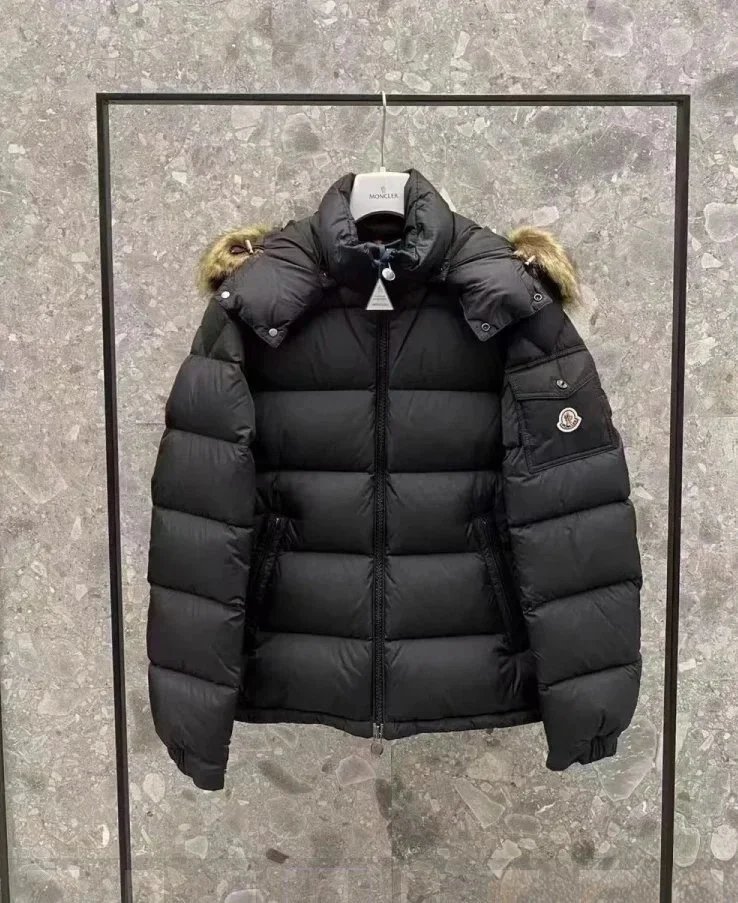 Moncler Down Jackets Hooded quilted puffer — 17