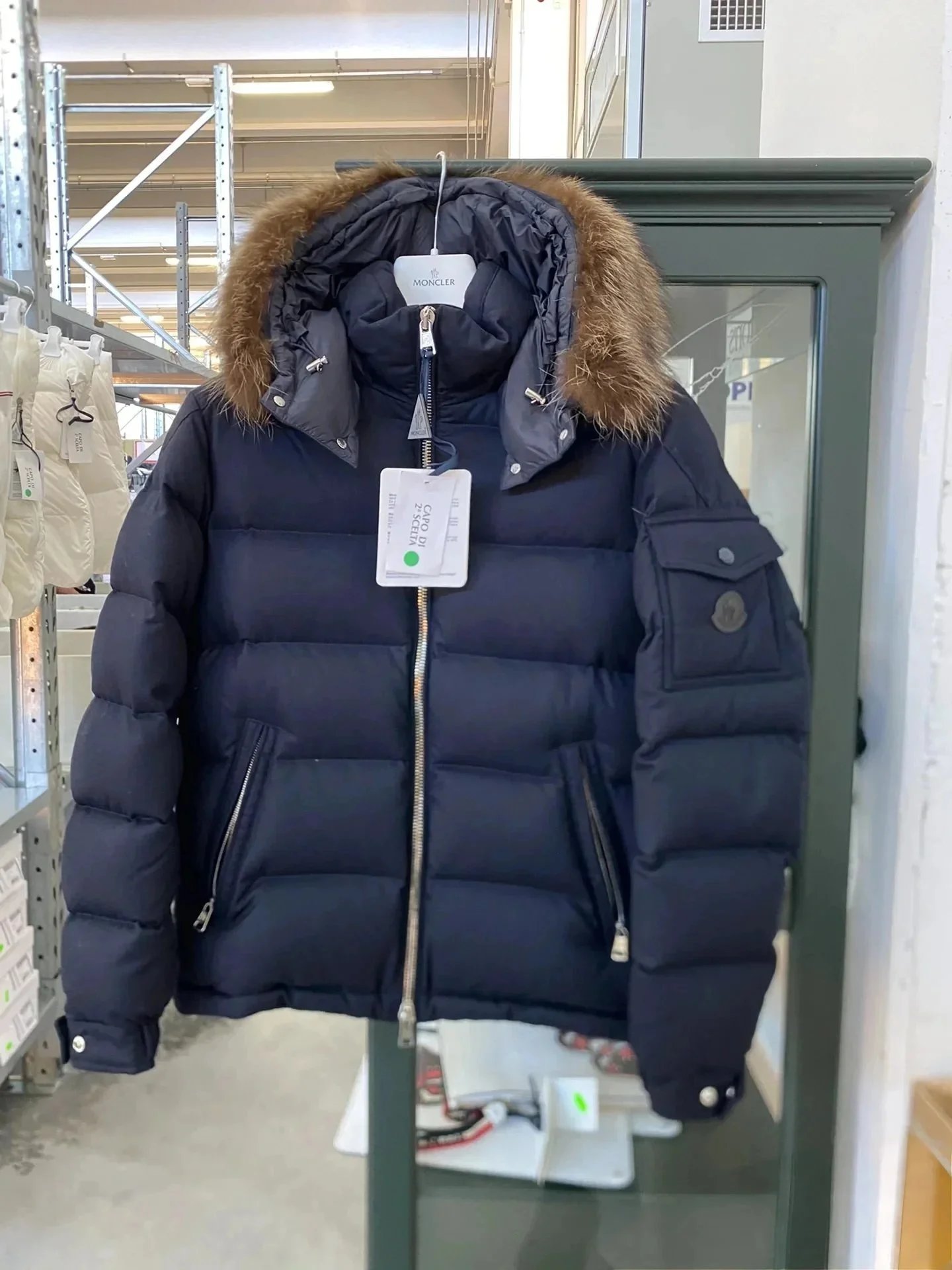 Moncler Down Jackets Hooded quilted puffer — 18