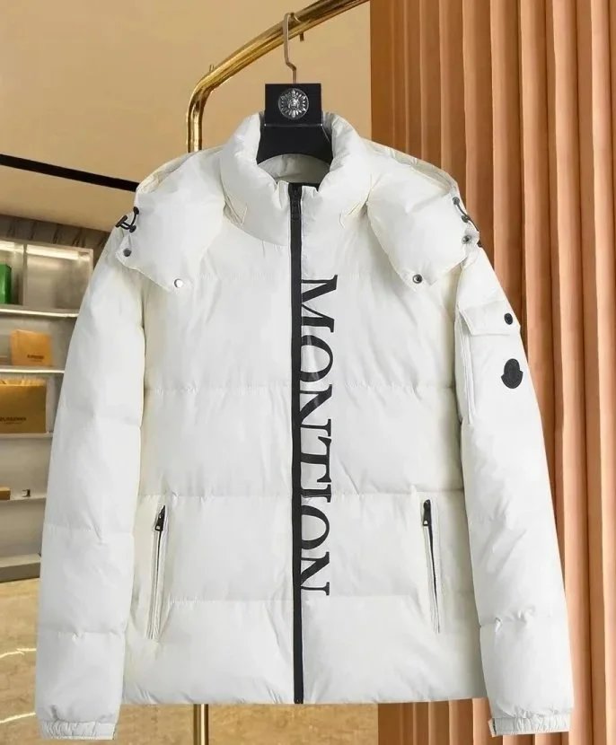 Moncler Down Jackets Hooded quilted puffer — 33