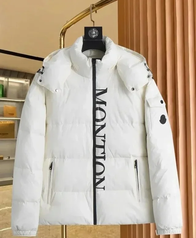 Moncler Down Jackets Hooded quilted puffer product detail image 2