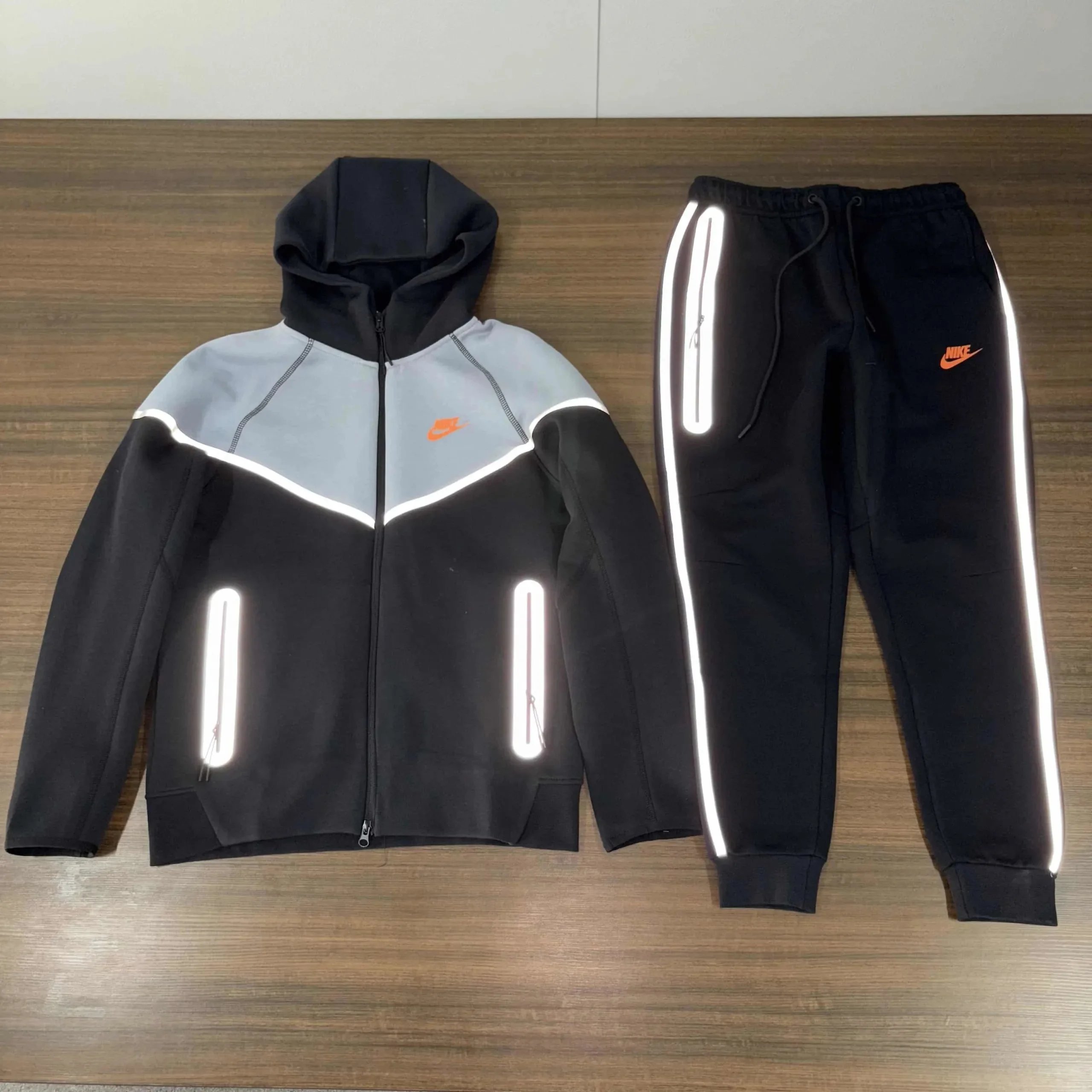 Nike Tracksuits Reflective zip-up hooded tracksuit — 06