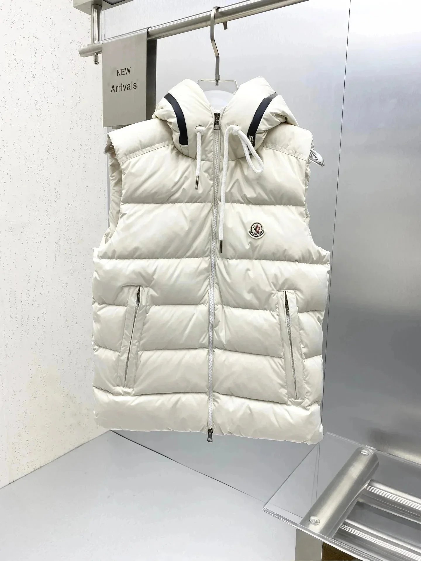 Moncler Down Jackets Hooded quilted puffer — 16