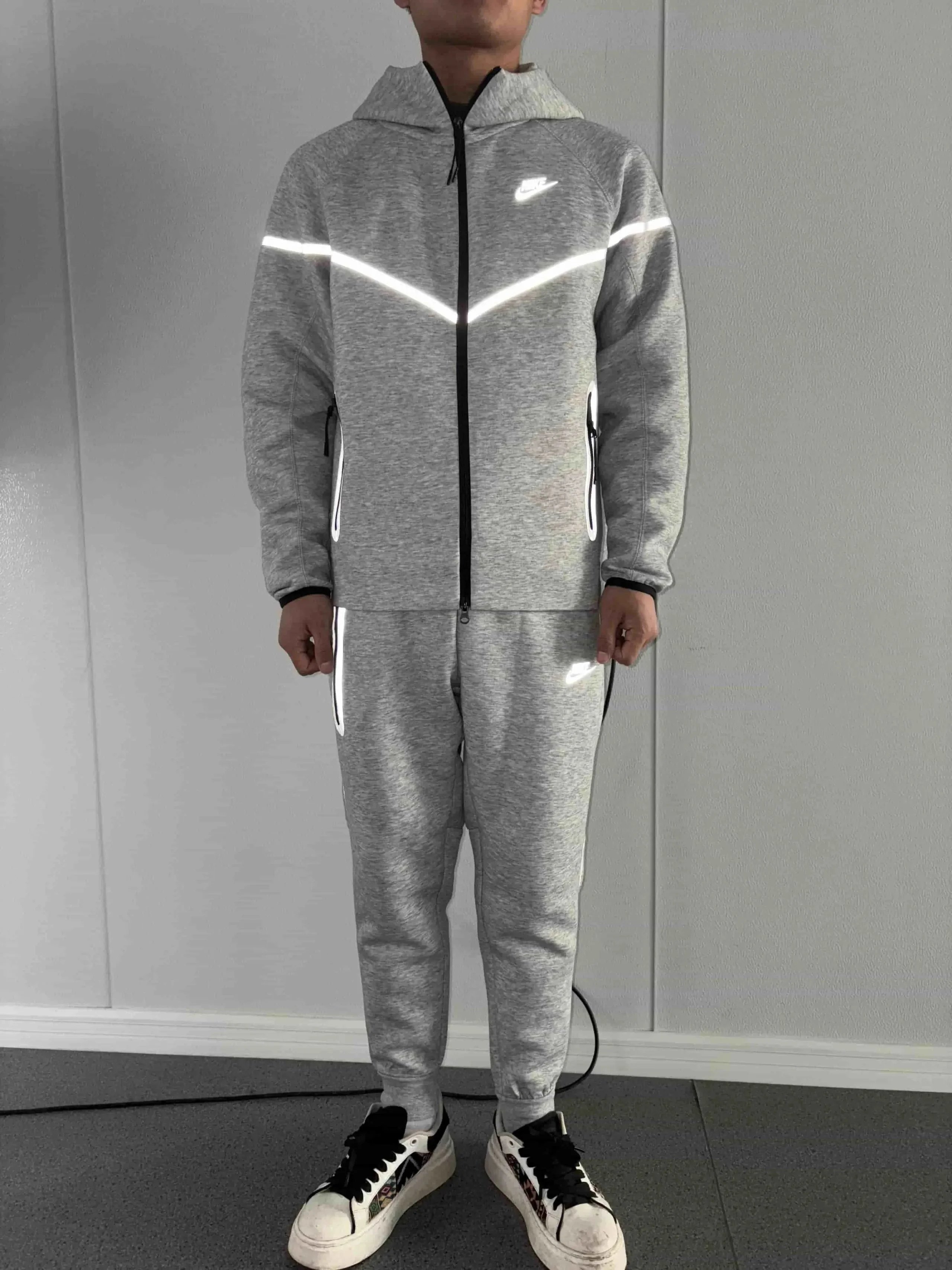Nike Tracksuits Reflective zip-up hooded tracksuit image 10