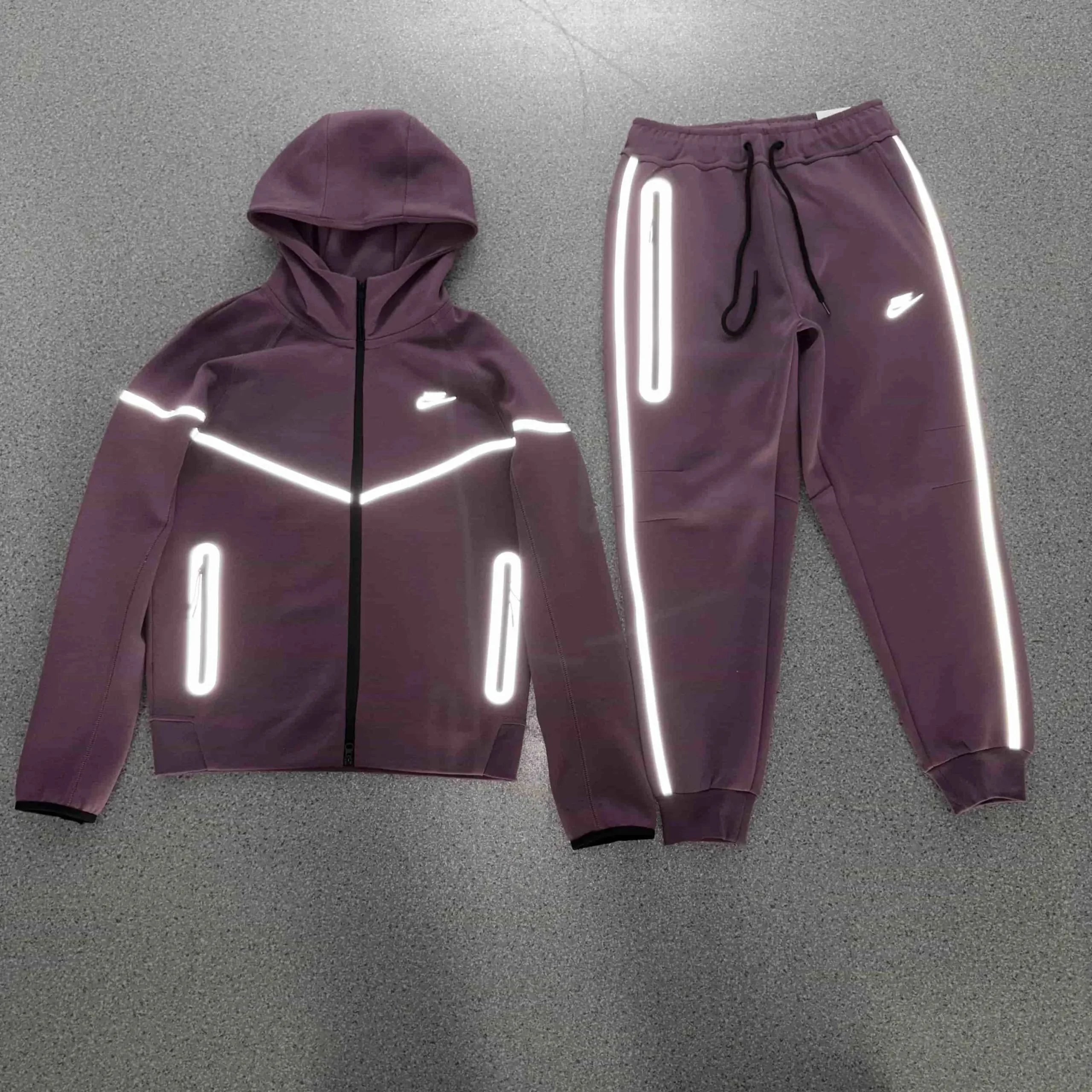 Nike Tracksuits Reflective zip-up hooded tracksuit — 04