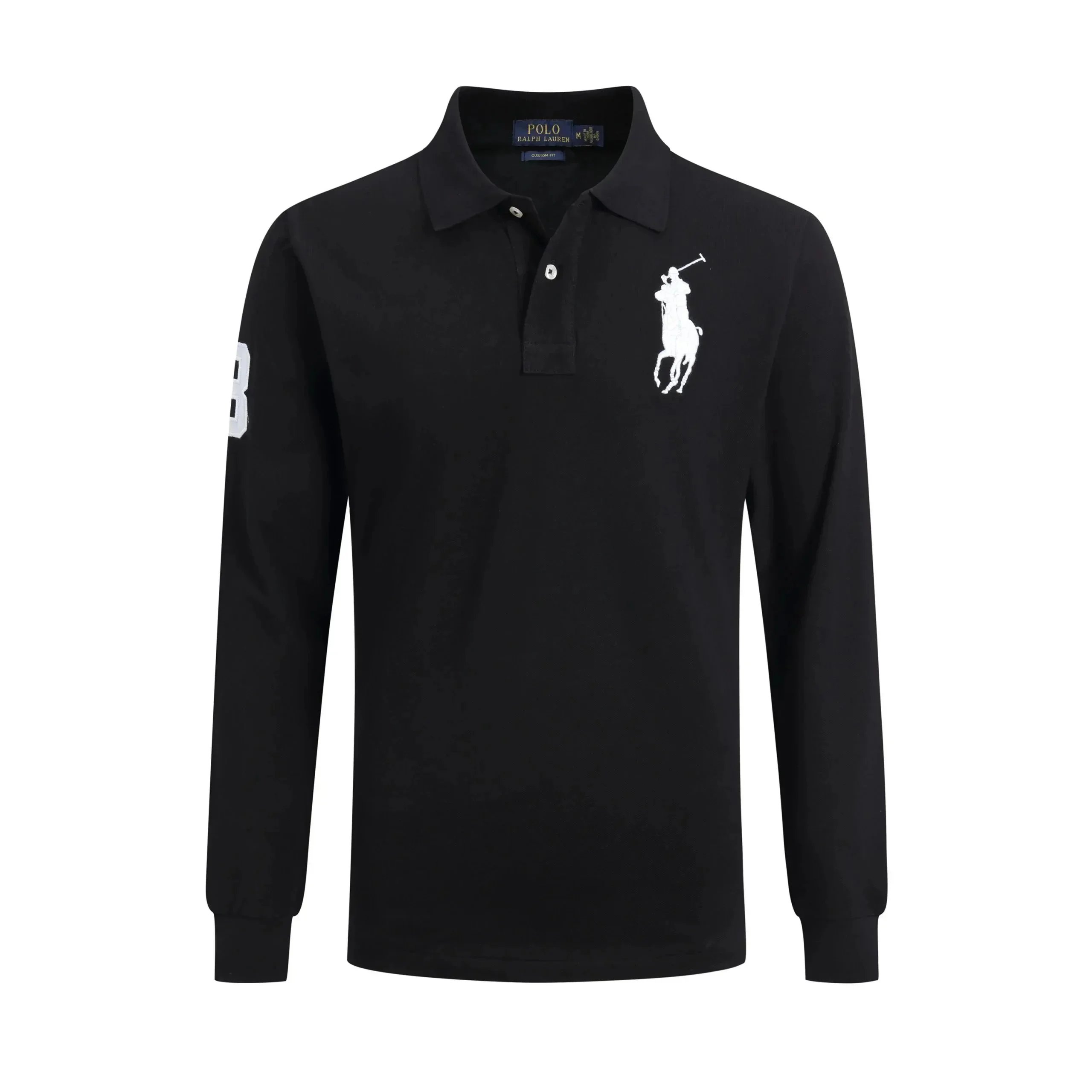 Polo Ralph Lauren Shirts Custom Fit long-sleeve shirt with Big Pony embroidery image 6
