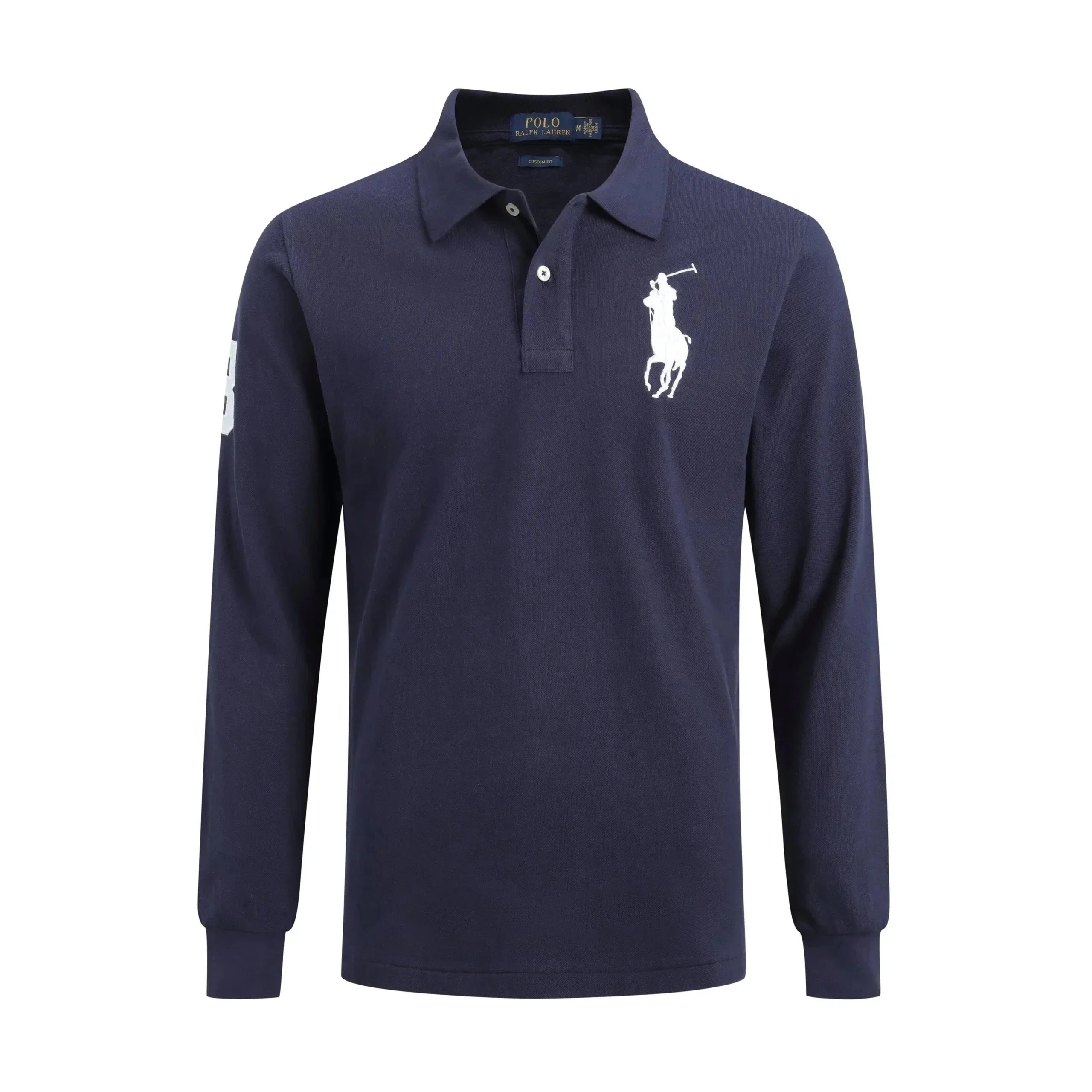 Polo Ralph Lauren Shirts Custom Fit long-sleeve shirt with Big Pony embroidery image 8