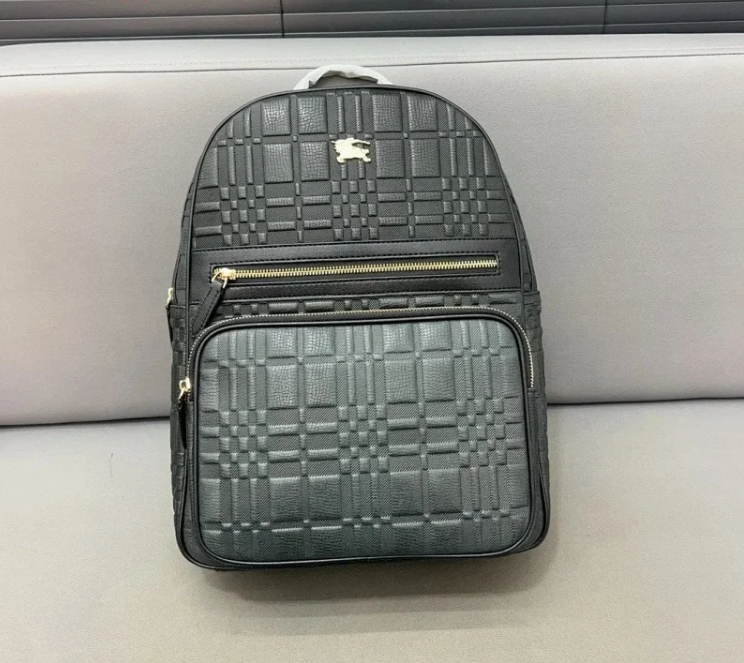 Burberry Crossbody Bags Check-pattern zip bag — Top Quality backpack 17