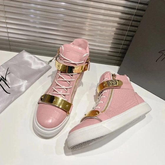 DM94VD New Arrival Trendy Double-Zip High-Top Sneakers for Women, Flat Round-Toe, Genuine Leather, Lace-Up Metal Accent Casual Skate Shoes