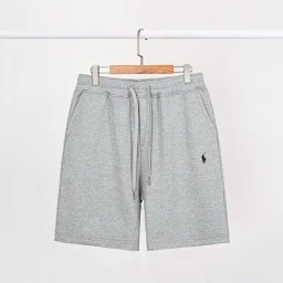 thumbnail for DM41 Men's Solid Color Versatile Polo Cotton Golf Sports Beach Casual Cargo Cropped Shorts