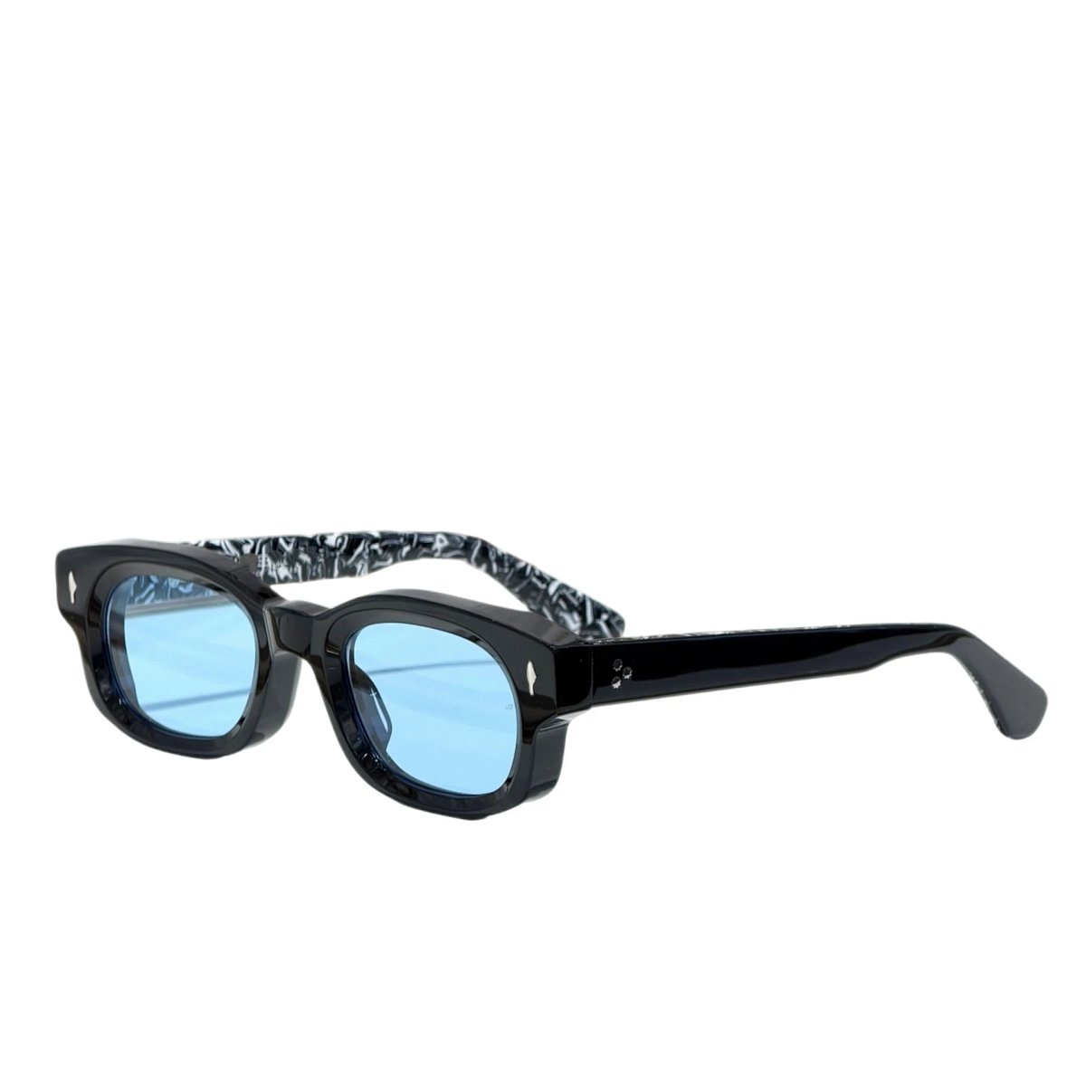 Retro Square Frame Handmade Acetate Sunglasses Photochromic Unisex Outdoor Vacation Photo Sunglasses