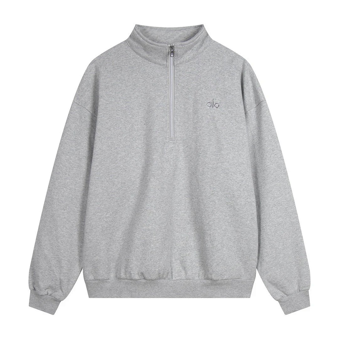 Loose Casual Zip-Up Hoodie & Sweatshirt Set (Unisex)