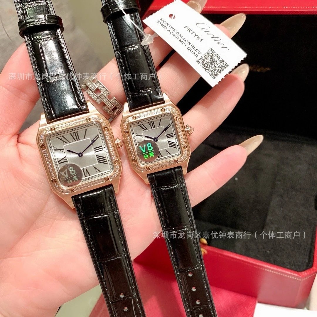 Full Rose Diamond Edition - Black Leather