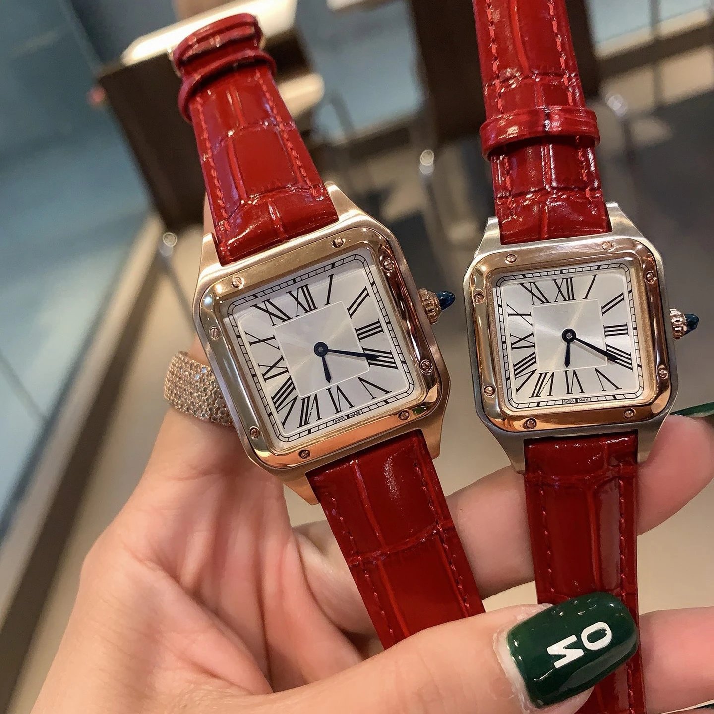 Rose Gold Shell - Red