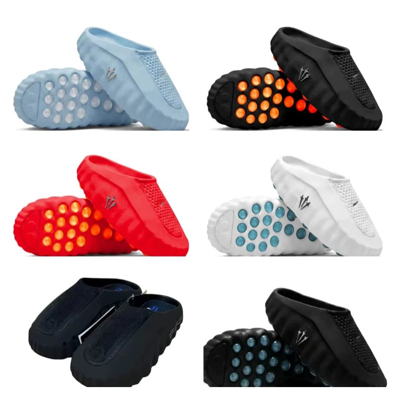 Mind001 outdoor anti slip men's and women's popular sports massage particles thick sole height increasing casual slippers (recommended to buy two sizes larger)
