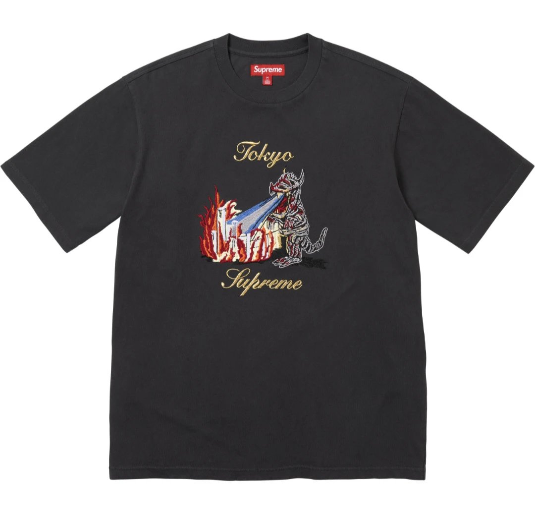Embroidered Black
