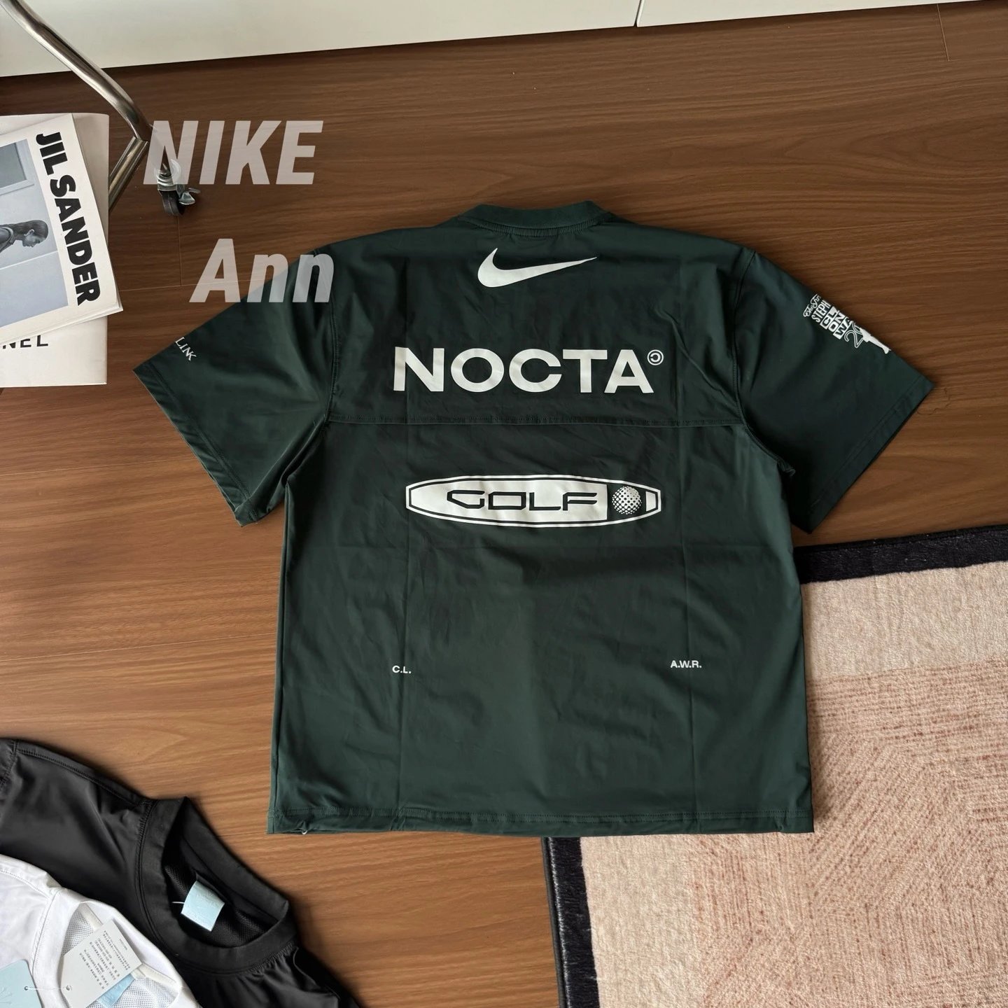 NK Hook Cross-border New Classic Solid Color Round Neck Short-sleeved Men and Women Couple Casual T-shirt Loose All-match Fashion Style