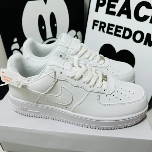 Nike Air Force 1 Low White Sneakers - 1