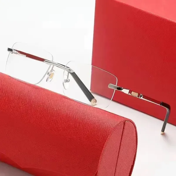 Prada Square Frame White and Black Sunglasses - 9