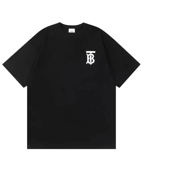 Burberry Monogram Logo Black T-Shirt - 1