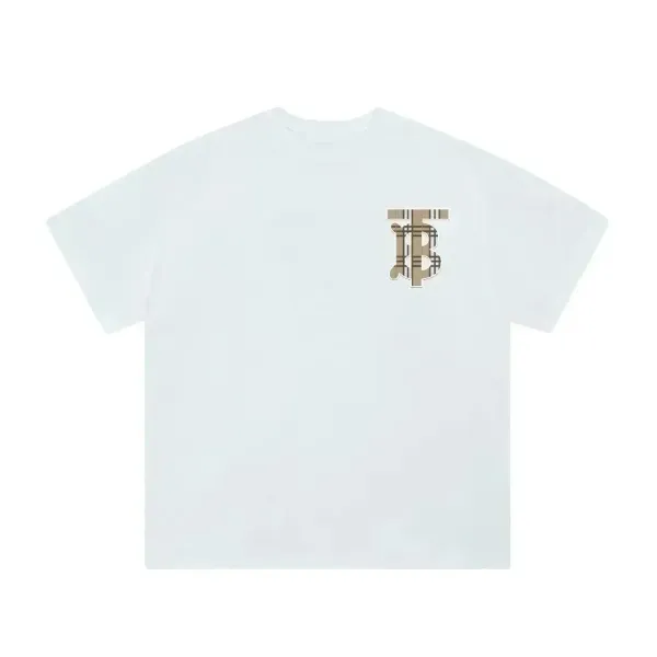Burberry Monogram TB Logo White T-Shirt - 1