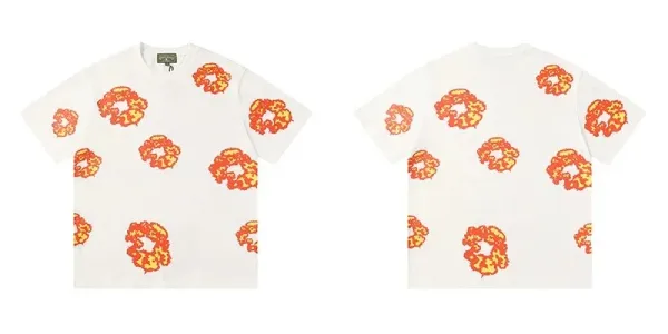 Off-White x Nintendo Fireball Pixel Print White T-Shirt - 1