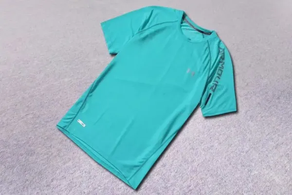 Under Armour HeatGear Teal Performance T-Shirt - 1