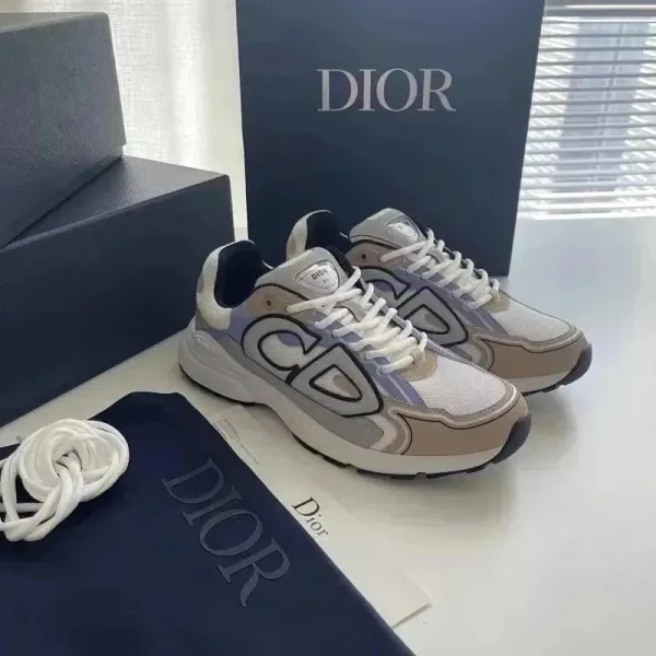 Dior B23 Low Multicolor Chunky Sneakers - 1