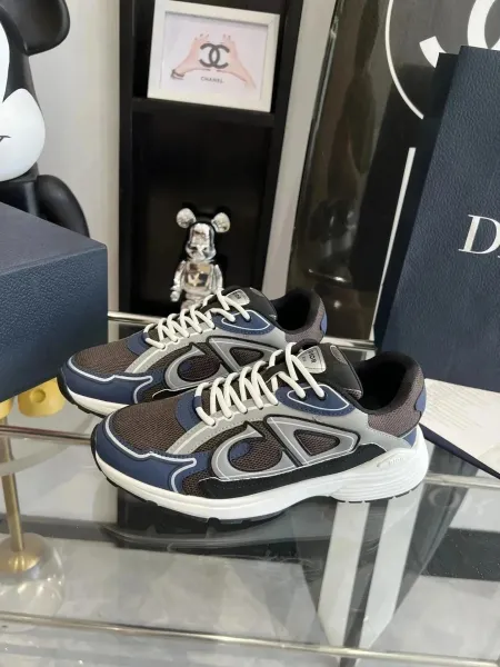 Dior B23 Low Multicolor Sneakers - 1