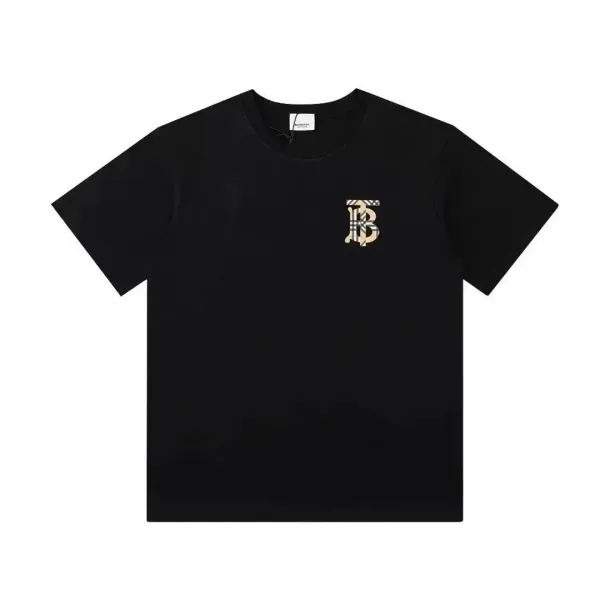 Burberry Monogram TB Logo Black T-Shirt - 1