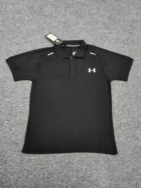 Under Armour Threadborne Run Polo Black - 1