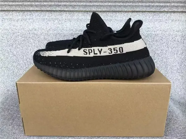 Adidas Yeezy Boost 350 V2 'SPLY-350' Black Sneakers - 1