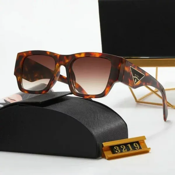 Prada Square Tortoiseshell Gradient Lens Sunglasses - 1