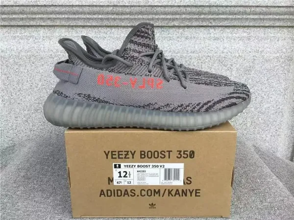 Adidas Yeezy Boost 350 V2 Zebra Gray Sneakers - 1
