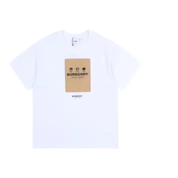 Burberry Paper Bag Print White T-Shirt - 1