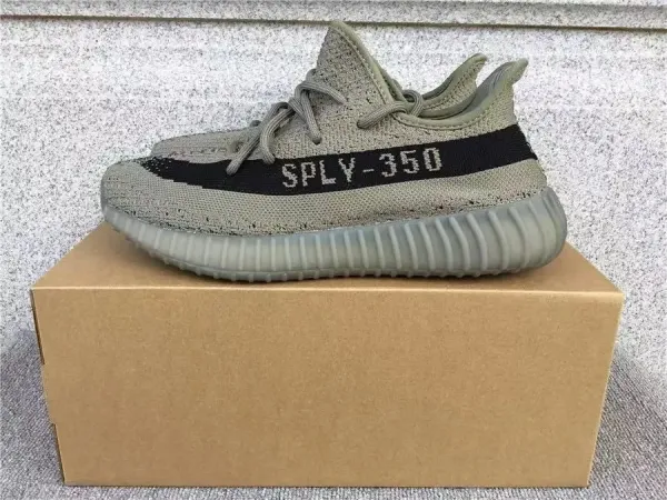 Adidas Yeezy Boost 350 V2 'SPLY-350' Olive Sneakers - 1